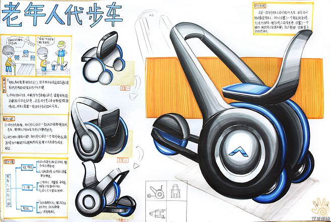 工業(yè)產(chǎn)品設(shè)計考研手繪快題與電腦圖文設(shè)計的結(jié)合應(yīng)用